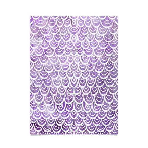 Lisa Argyropoulos Watercolor Mermaid Amethyst Poster