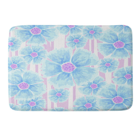 Lisa Argyropoulos Watercolor Spring Memory Foam Bath Mat
