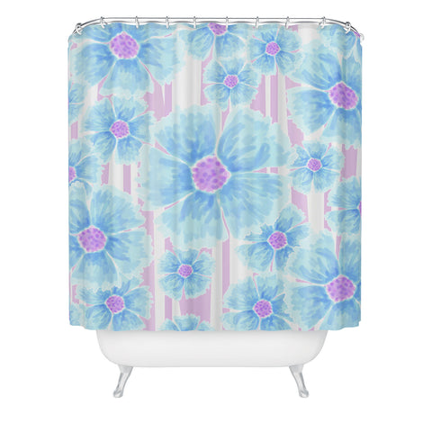 Lisa Argyropoulos Watercolor Spring Shower Curtain