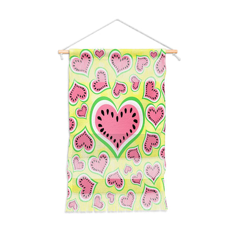 Lisa Argyropoulos Watermelon Love Sunny Yellow Wall Hanging Portrait