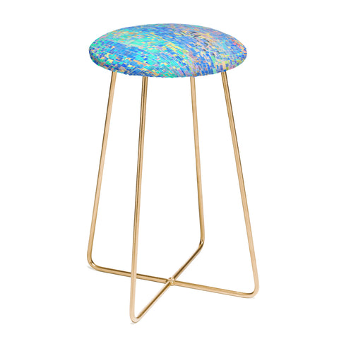 Lisa Argyropoulos When Oceans Collide Counter Stool