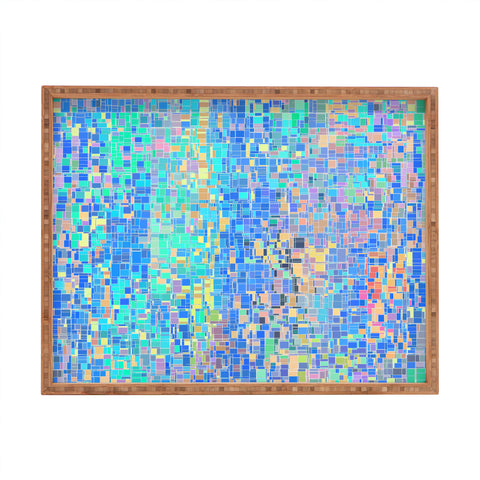 Lisa Argyropoulos When Oceans Collide Rectangular Tray