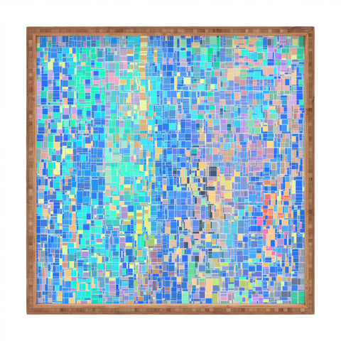 Lisa Argyropoulos When Oceans Collide Square Tray