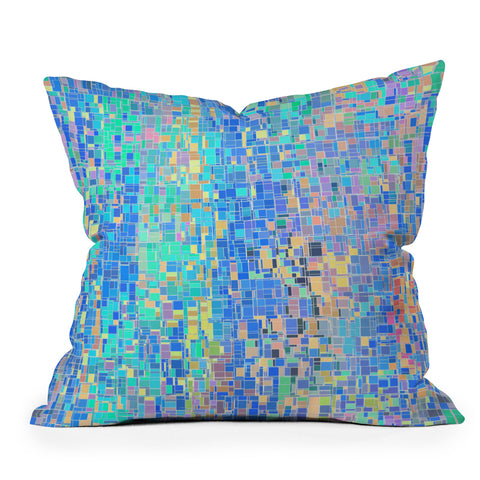 Lisa Argyropoulos When Oceans Collide Throw Pillow