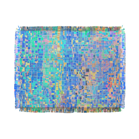 Lisa Argyropoulos When Oceans Collide Throw Blanket