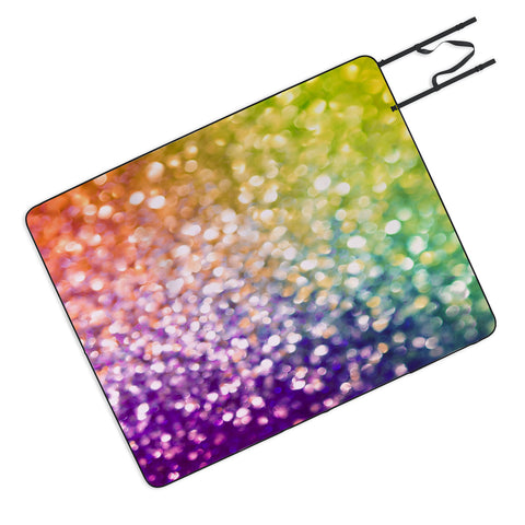 Lisa Argyropoulos Whirlwind Bokeh Picnic Blanket