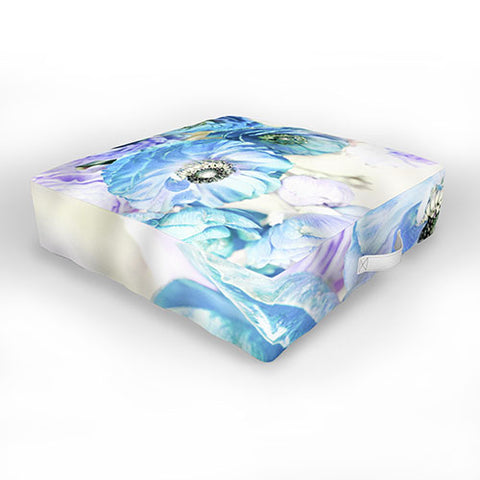 Lisa Argyropoulos Whispered Blue Outdoor Floor Cushion
