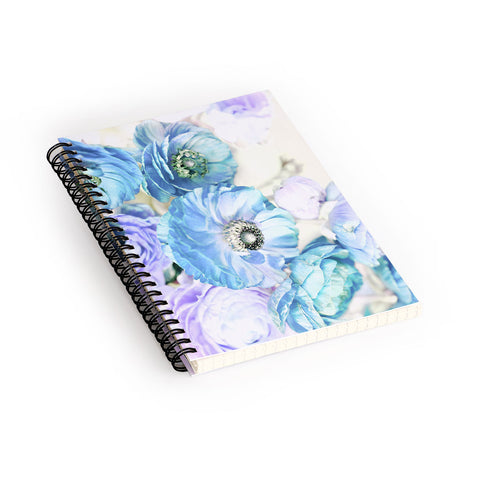 Lisa Argyropoulos Whispered Blue Spiral Notebook