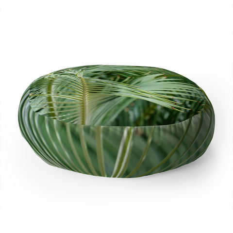 Lisa Argyropoulos Whispered Fronds Floor Pillow Round