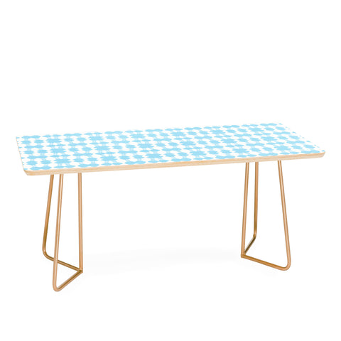 Lisa Argyropoulos White Sapphires Aqua Coffee Table