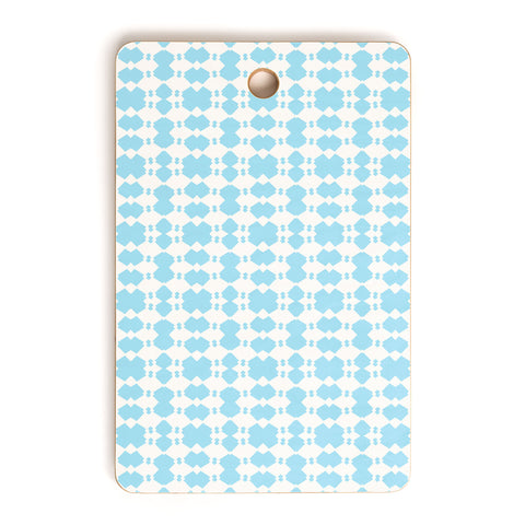 Lisa Argyropoulos White Sapphires Aqua Cutting Board Rectangle