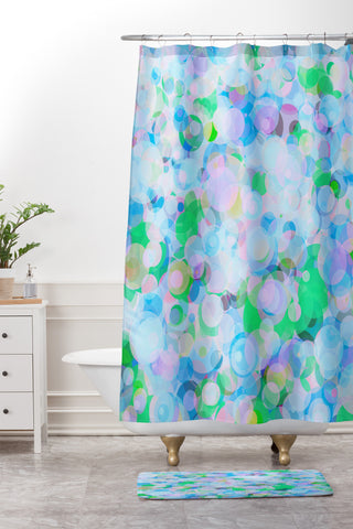 Lisa Argyropoulos Wild Hydrangea Shower Curtain And Mat