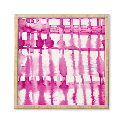 Lisa Argyropoulos Wild Magenta Framed Wall Art