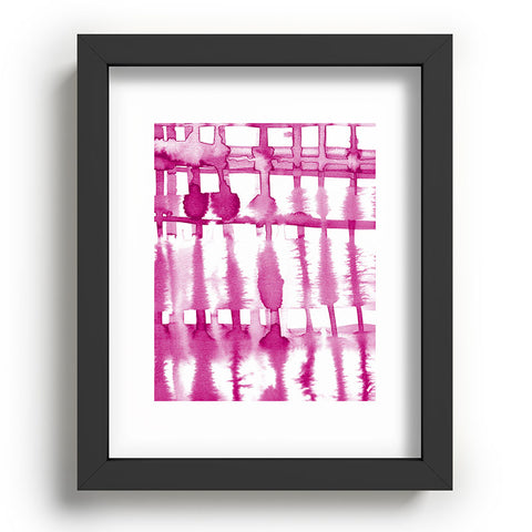 Lisa Argyropoulos Wild Magenta Recessed Framing Rectangle