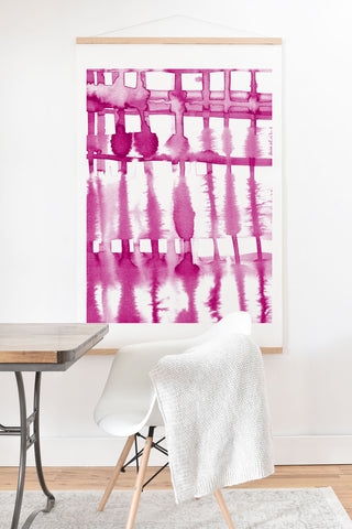 Lisa Argyropoulos Wild Magenta Art Print And Hanger