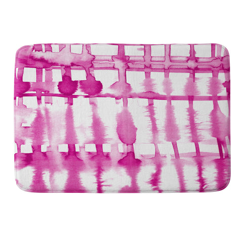 Lisa Argyropoulos Wild Magenta Memory Foam Bath Mat