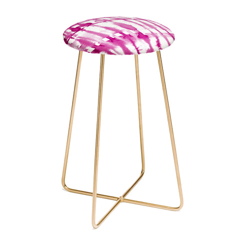 Lisa Argyropoulos Wild Magenta Counter Stool