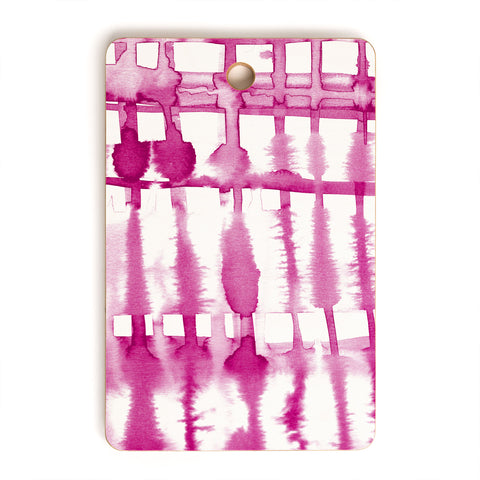 Lisa Argyropoulos Wild Magenta Cutting Board Rectangle