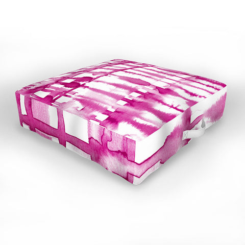 Lisa Argyropoulos Wild Magenta Outdoor Floor Cushion