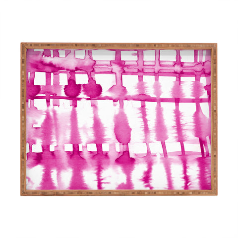 Lisa Argyropoulos Wild Magenta Rectangular Tray