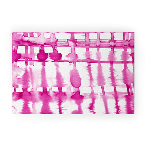 Lisa Argyropoulos Wild Magenta Welcome Mat