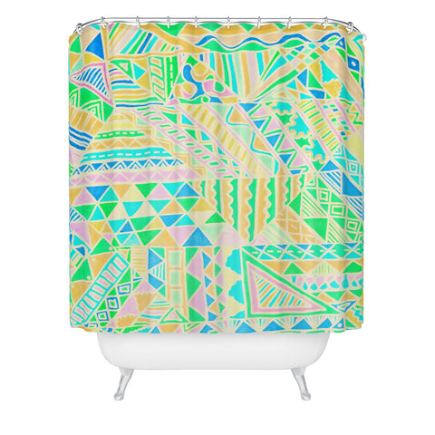 Lisa Argyropoulos Wild One Two Shower Curtain