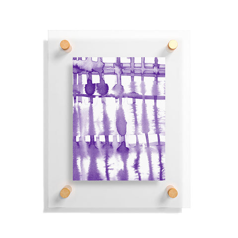 Lisa Argyropoulos Wild Violet Floating Acrylic Print