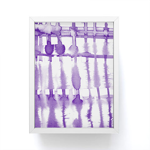 Lisa Argyropoulos Wild Violet Framed Mini Art Print