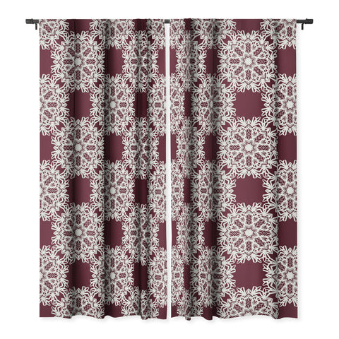 Lisa Argyropoulos Winter Berry Holiday Blackout Window Curtain