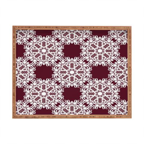 Lisa Argyropoulos Winter Berry Holiday Rectangular Tray