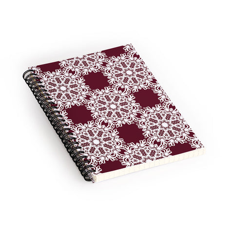 Lisa Argyropoulos Winter Berry Holiday Spiral Notebook