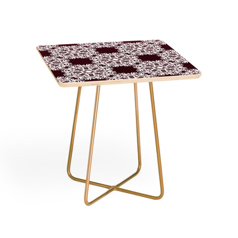 Lisa Argyropoulos Winter Berry Holiday Side Table