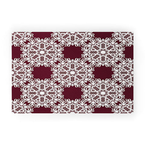 Lisa Argyropoulos Winter Berry Holiday Welcome Mat