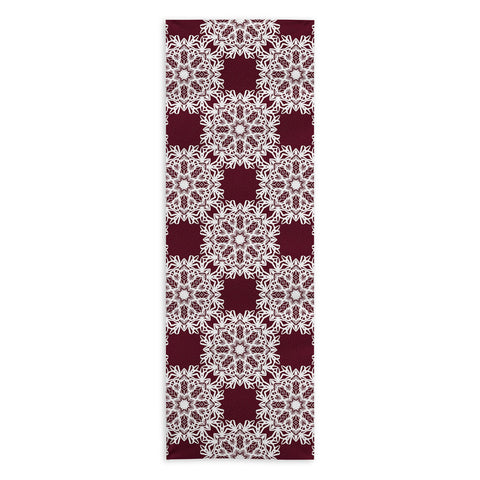 Lisa Argyropoulos Winter Berry Holiday Yoga Towel