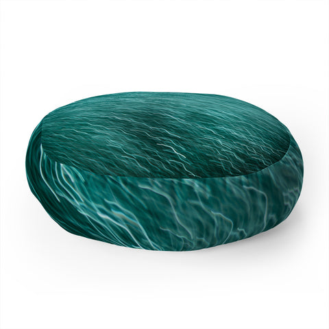 Lisa Argyropoulos Wired Rain Floor Pillow Round