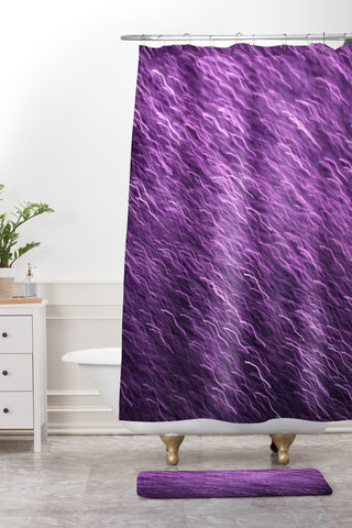 Lisa Argyropoulos Wired Shower Curtain And Mat