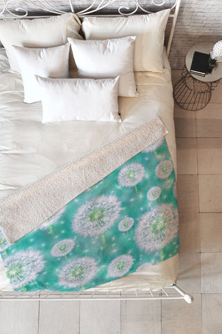 Lisa Argyropoulos Wishes Fleece Throw Blanket