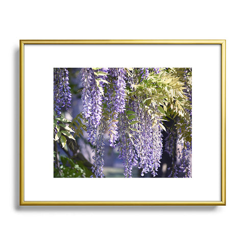 Lisa Argyropoulos Wisteria Metal Framed Art Print