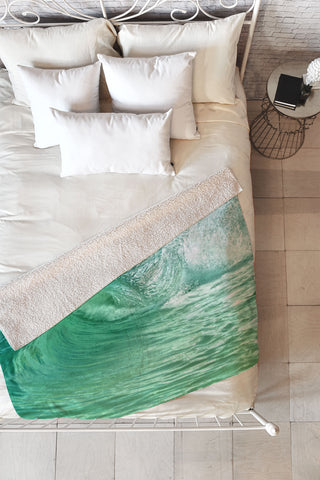 Lisa Argyropoulos Within The Eye Fleece Throw Blanket