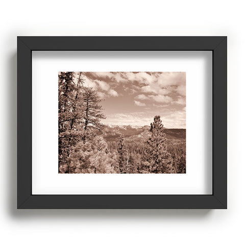 Lisa Argyropoulos Yosemite View Warm Sepia Recessed Framing Rectangle