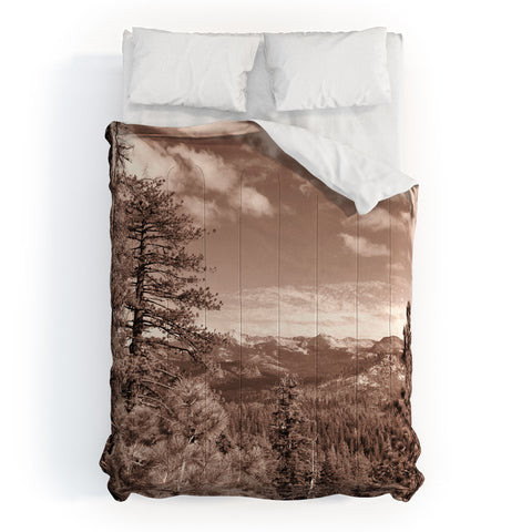 Lisa Argyropoulos Yosemite View Warm Sepia Comforter