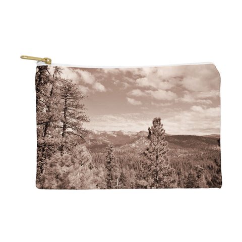 Lisa Argyropoulos Yosemite View Warm Sepia Pouch