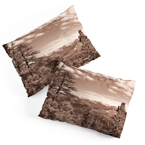 Lisa Argyropoulos Yosemite View Warm Sepia Pillow Shams