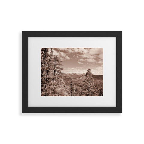 Lisa Argyropoulos Yosemite View Warm Sepia Framed Art Print