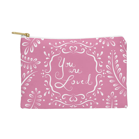 Lisa Argyropoulos You Are Loved Blush Pouch