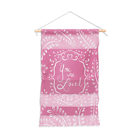 Lisa Argyropoulos You Are Loved Blush Wall Hanging Portrait