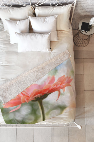 Lisa Argyropoulos You Are So Beautiful Fleece Throw Blanket