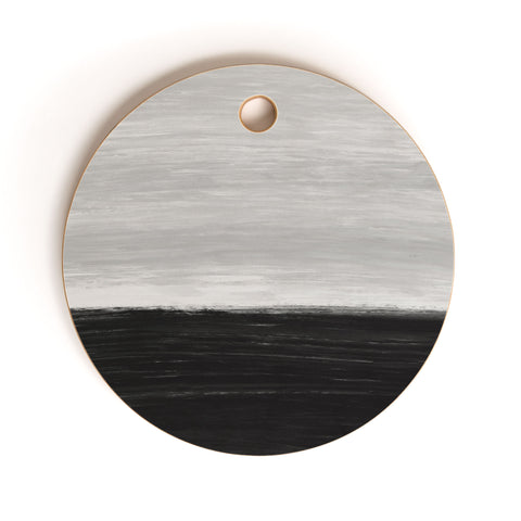 Little Arrow Design Co Anahita in grey Cutting Board Round