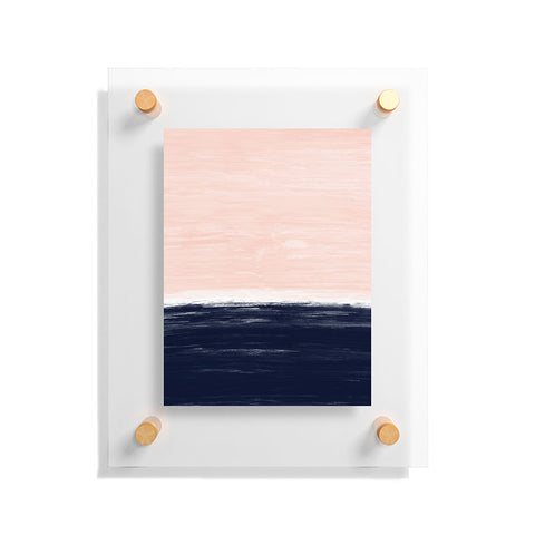 Little Arrow Design Co Anahita in pink and blue Floating Acrylic Print
