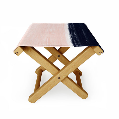 Little Arrow Design Co Anahita in pink and blue Folding Stool